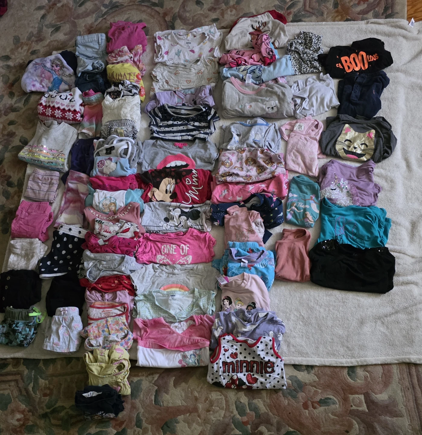 Girls 4/5 T summer clothing lot 80 pieces for 90 - photo 3
