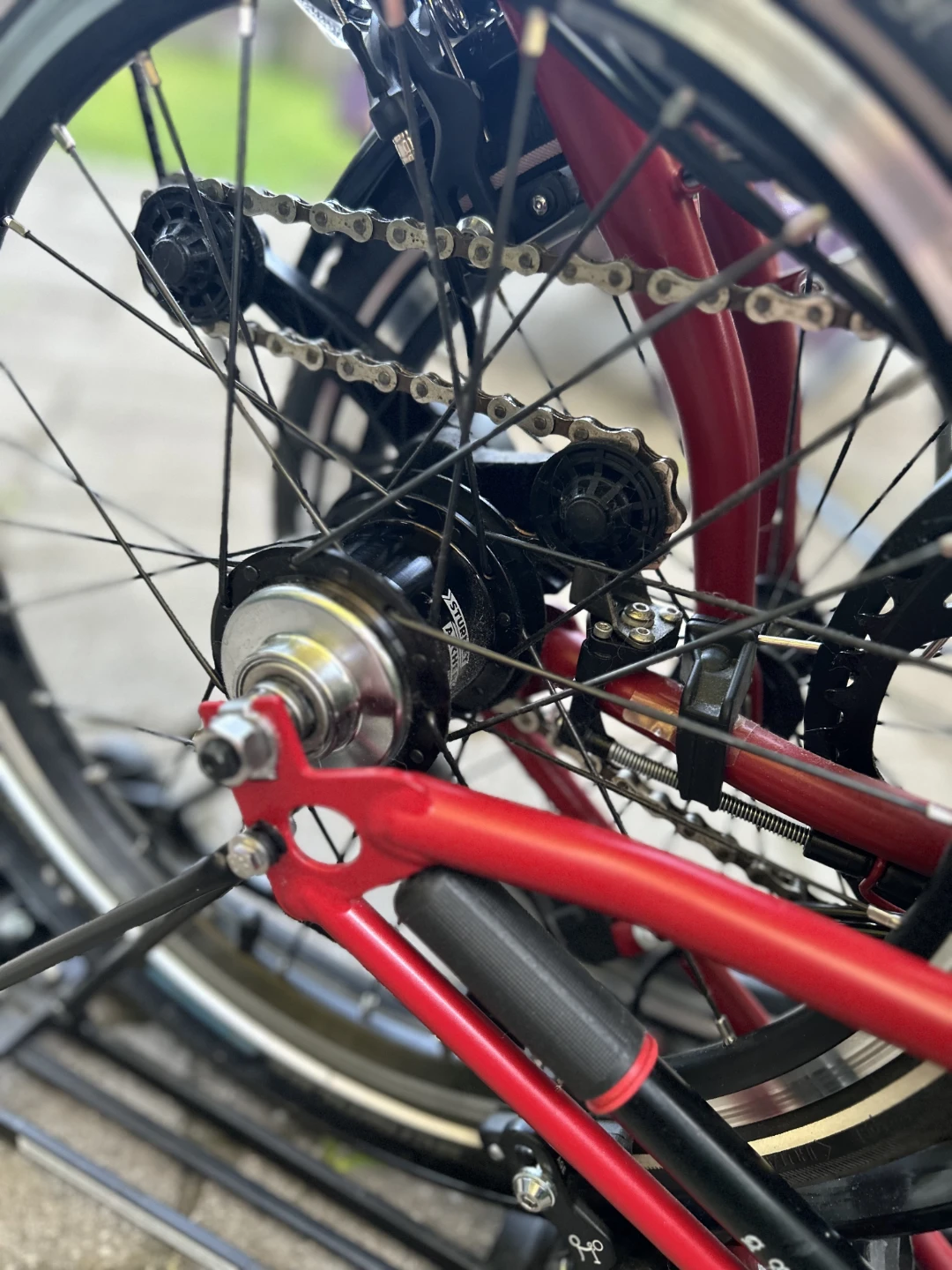 Foldable Brompton Bicycle
