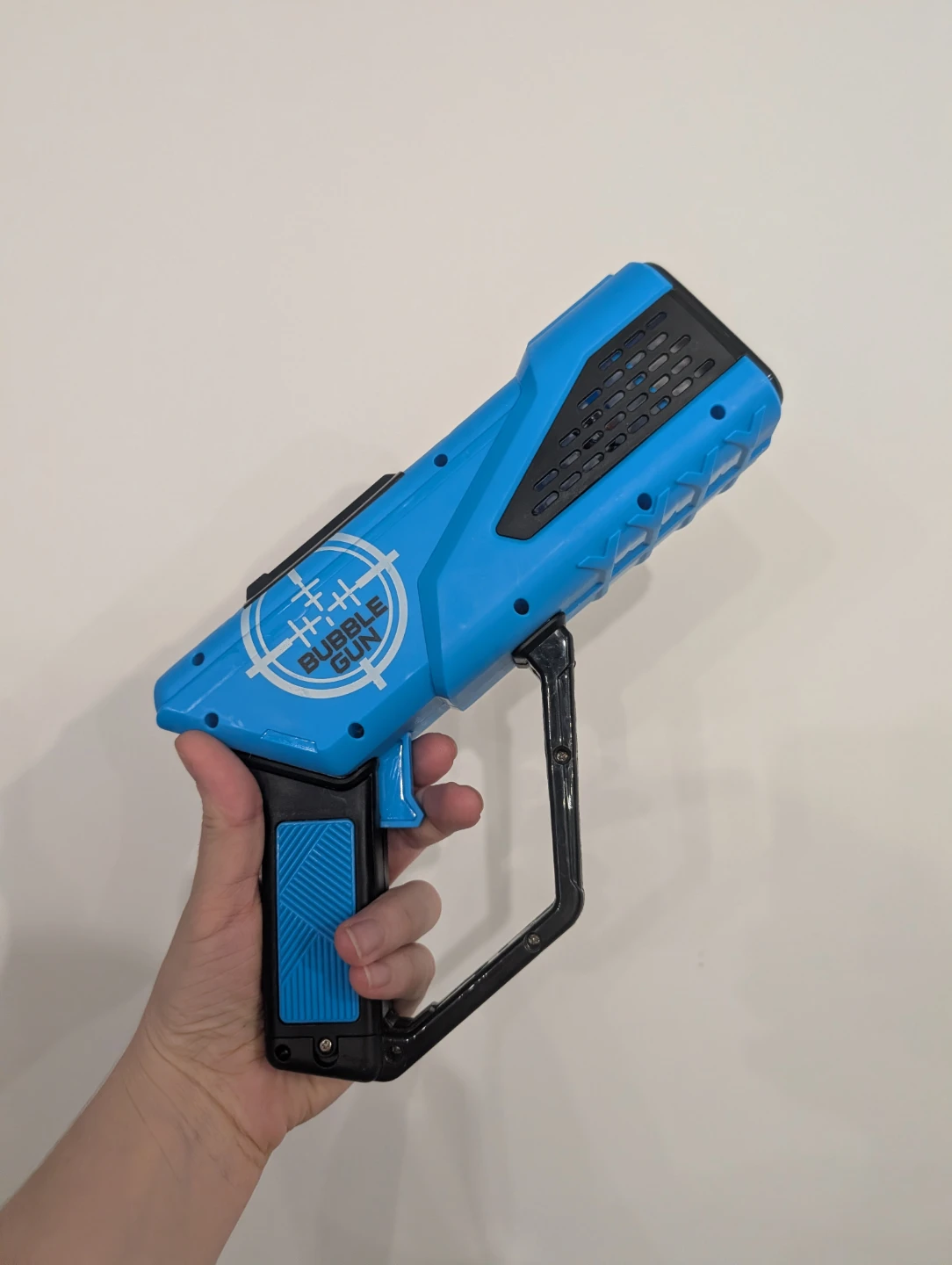 Powerful Bubble Gun for Kids (Blue)