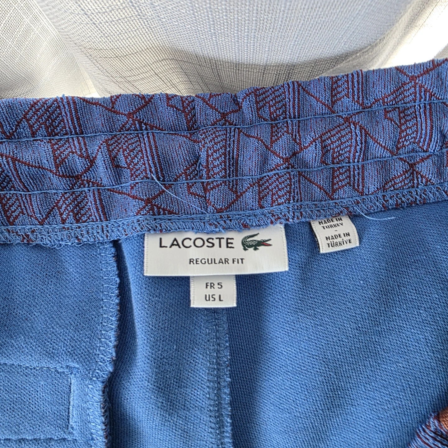Lacoste Regular Fit Track Pants - US L