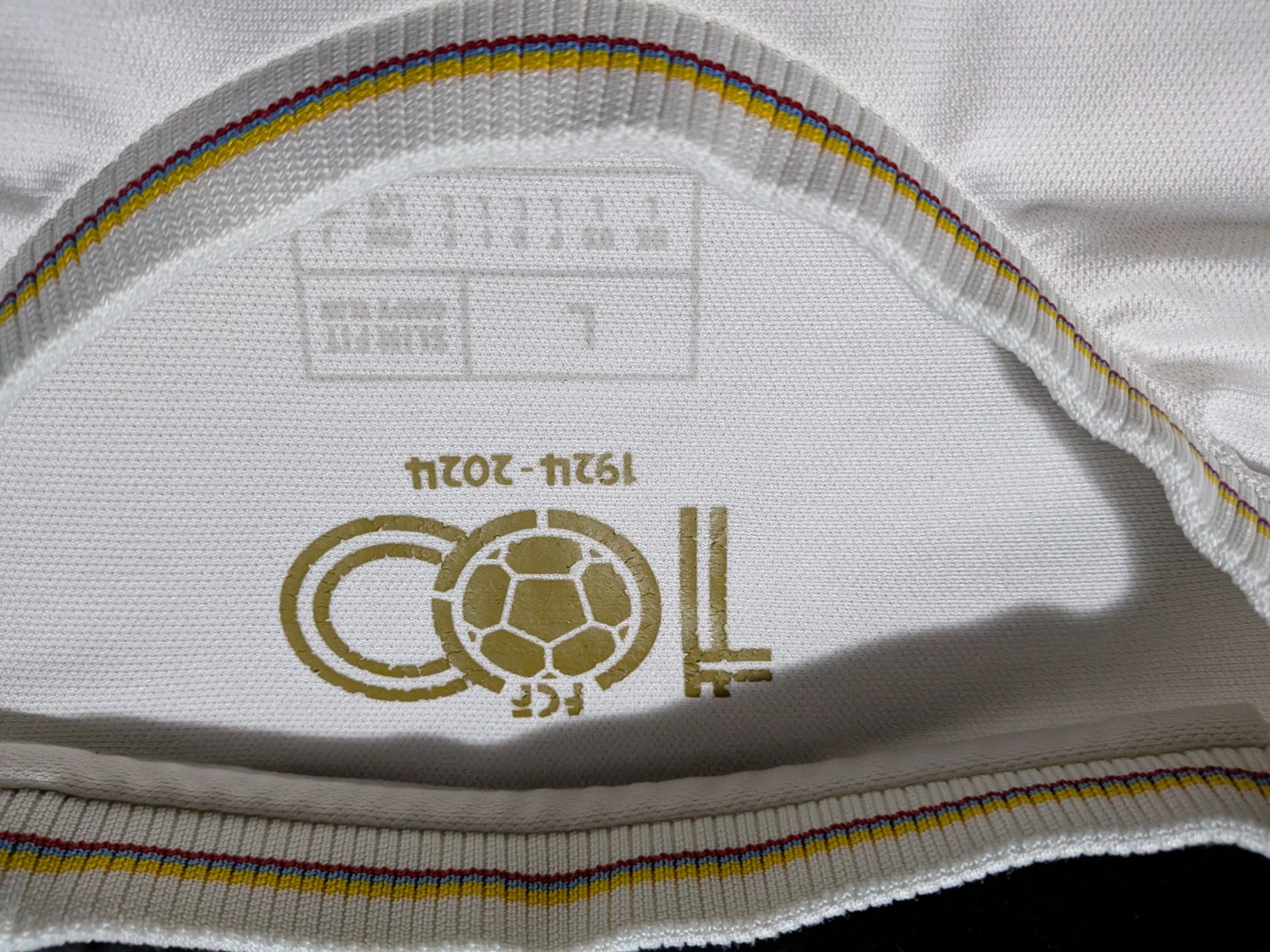 Adidas Colombia 100 Year Anniversary Jersey - photo 2