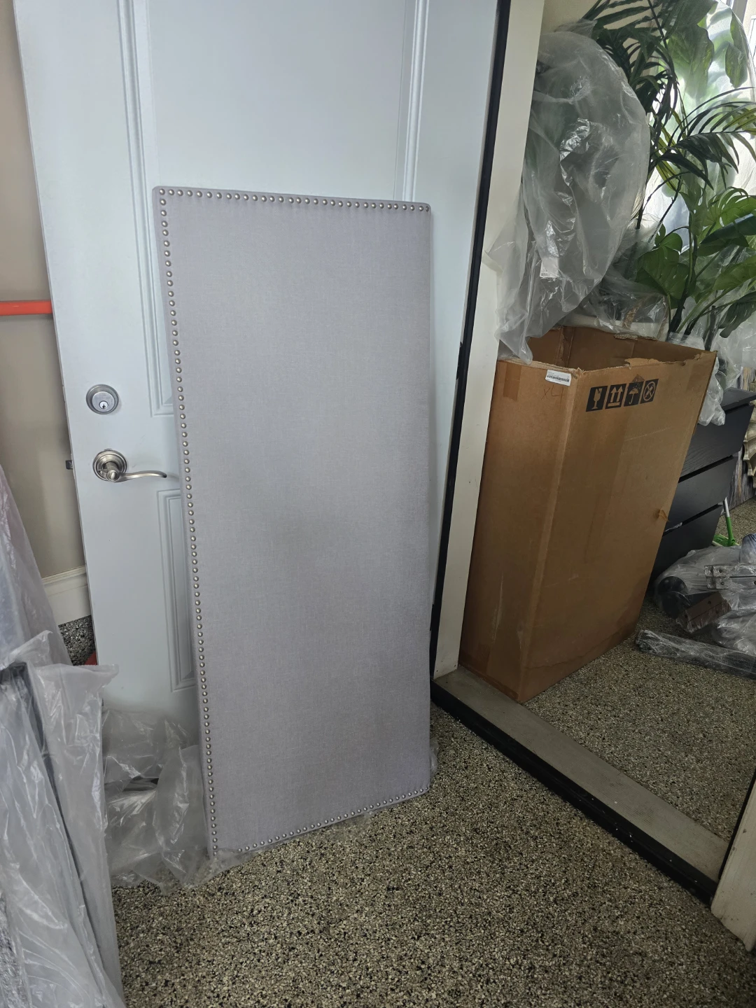 Upholstered Headboard  queen and double - photo 3