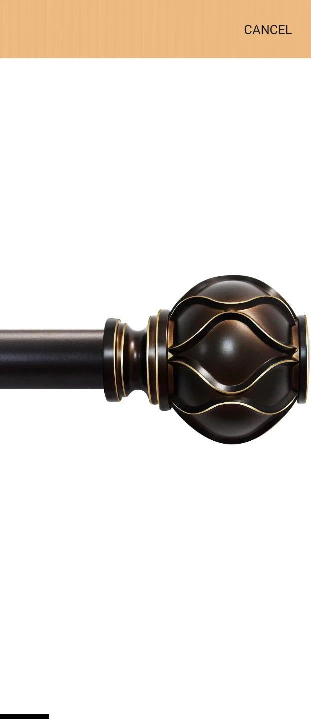 Heavy Duty Curtain Rod