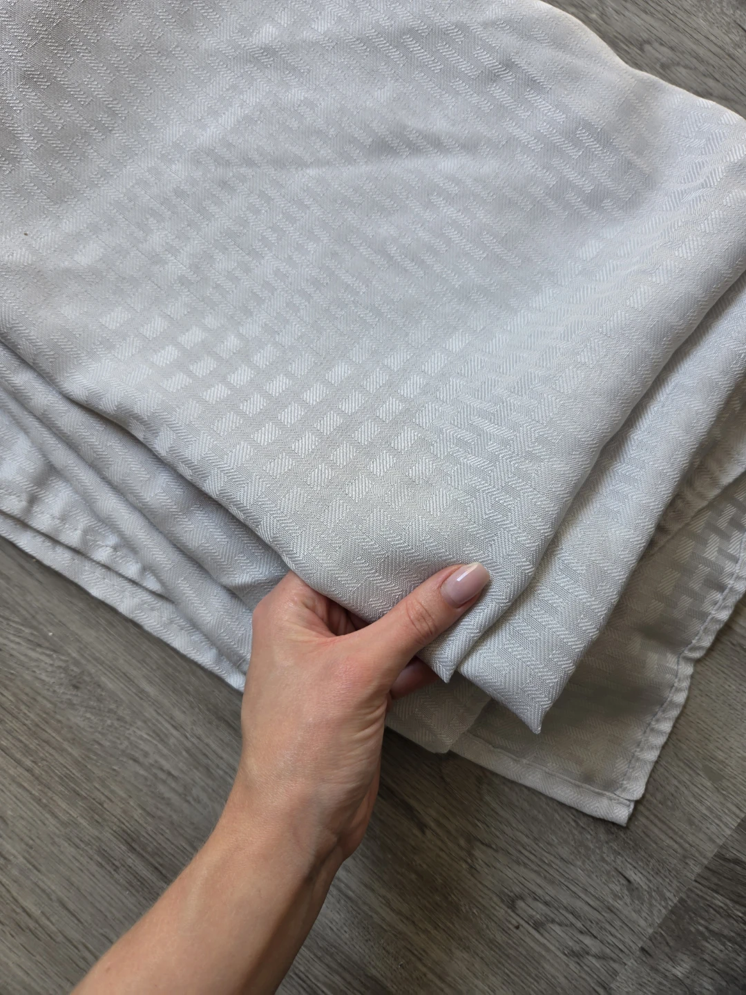 Light Grey Tablecloth