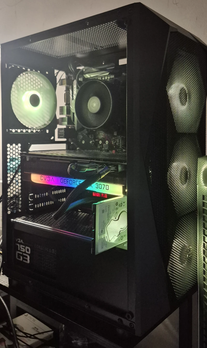 Gaming Pc | Ryzen 5 5600 | 16GB DDR4 | Rtx 3070 | 500GB Ssd