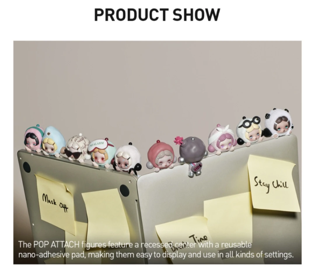 Popmart skullpanda off mode pop attach - photo 3