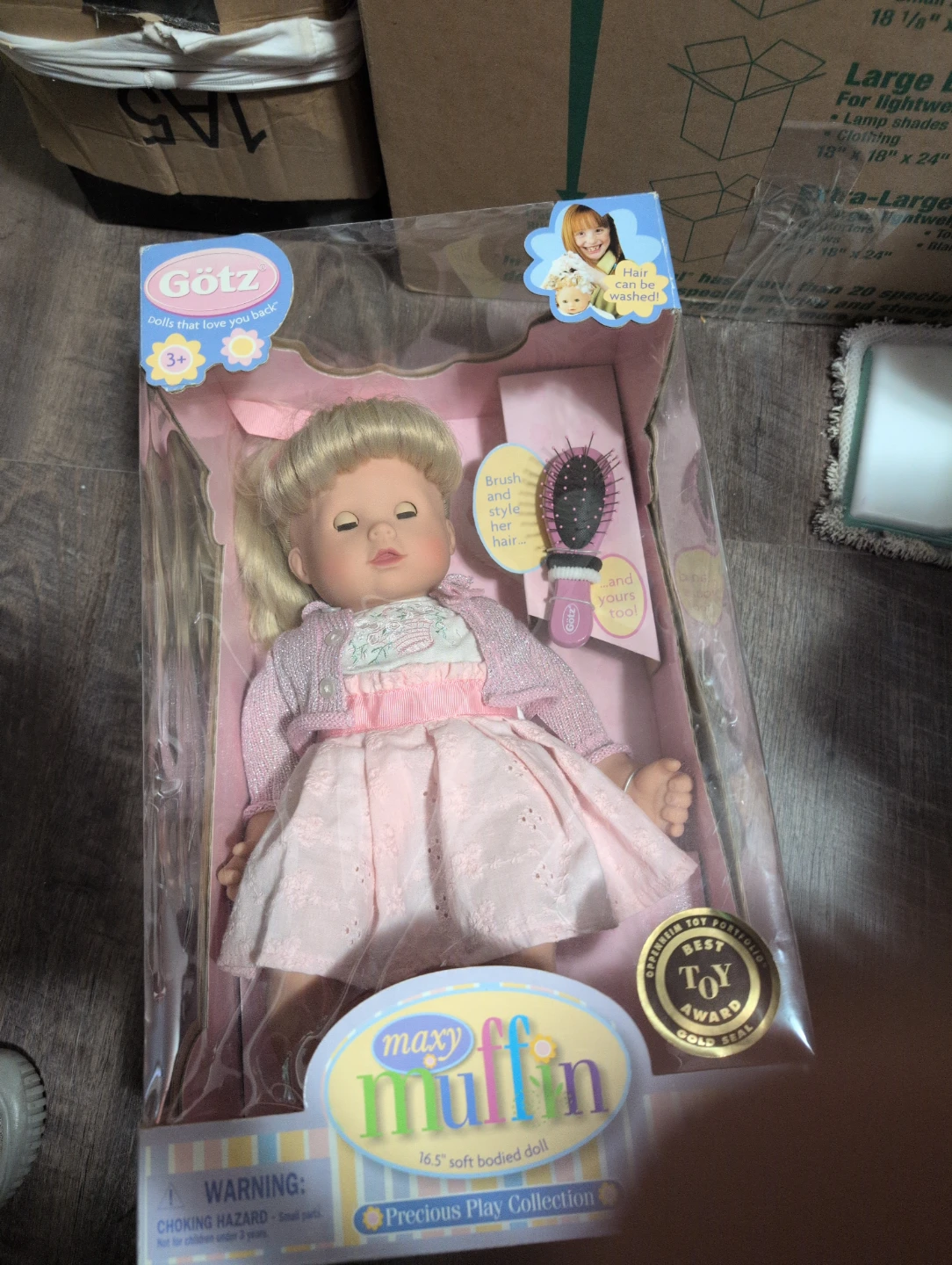 Götz Maxy Muffin 16.5" Soft Bodied Doll