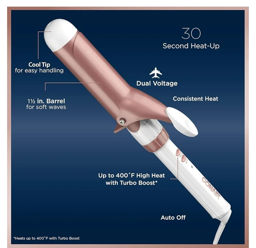 Conair 1 1/2 inch Curling Iron - photo 4