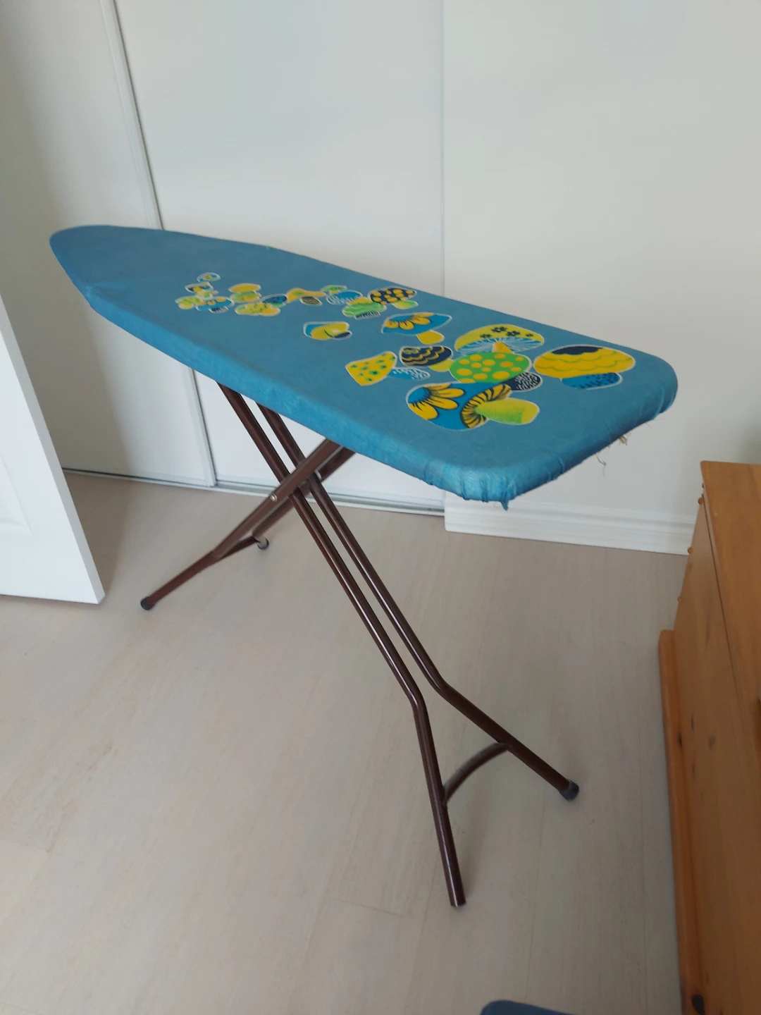 Ironing board and cover