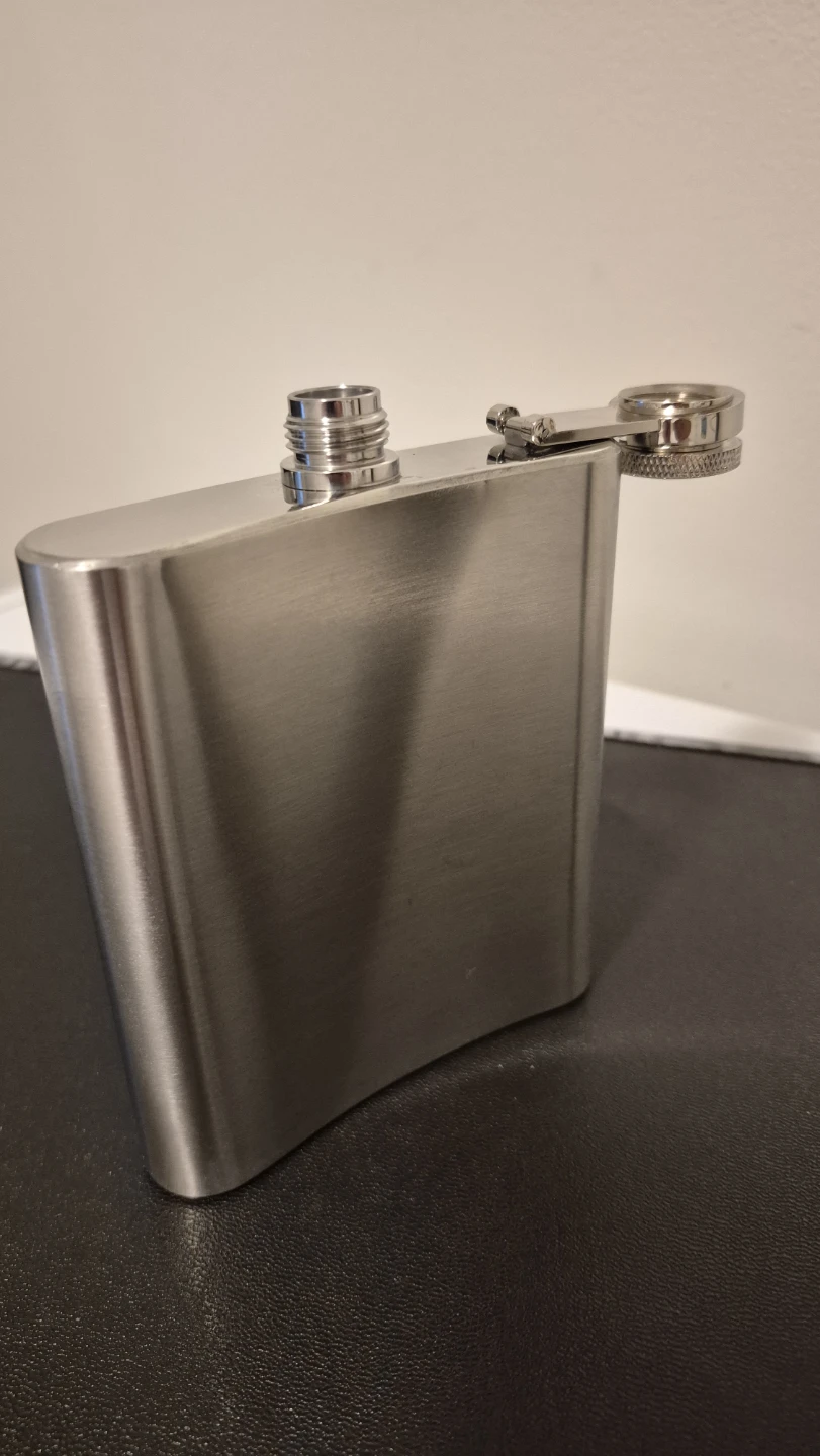 Stainless Steel Flask - 8 oz - photo 2