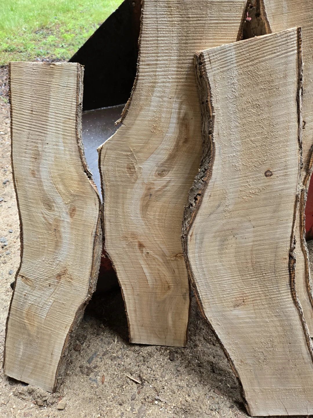 Wooden slabs and rounds available in Pickering