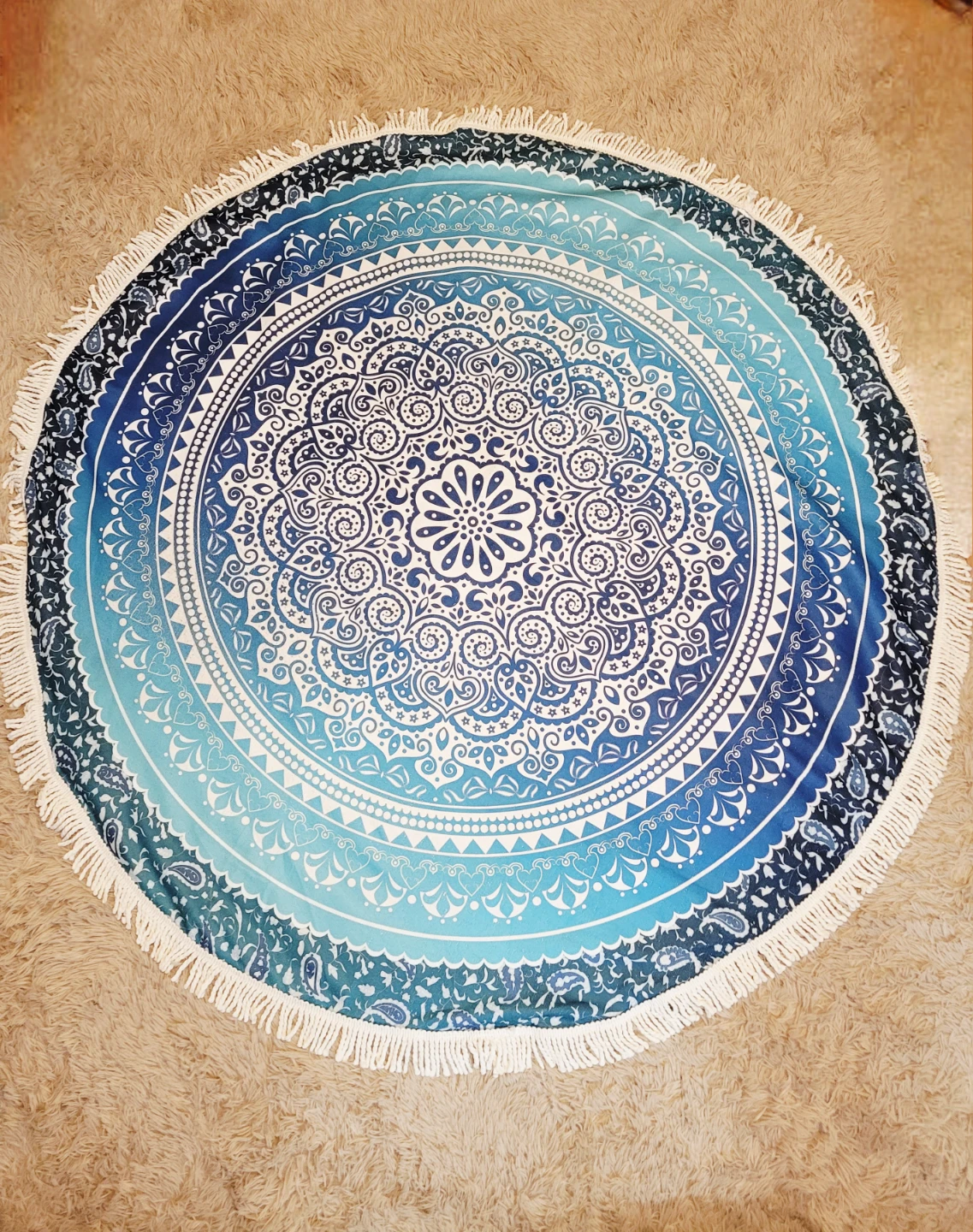 BIG ROUND TOWEL - photo 2