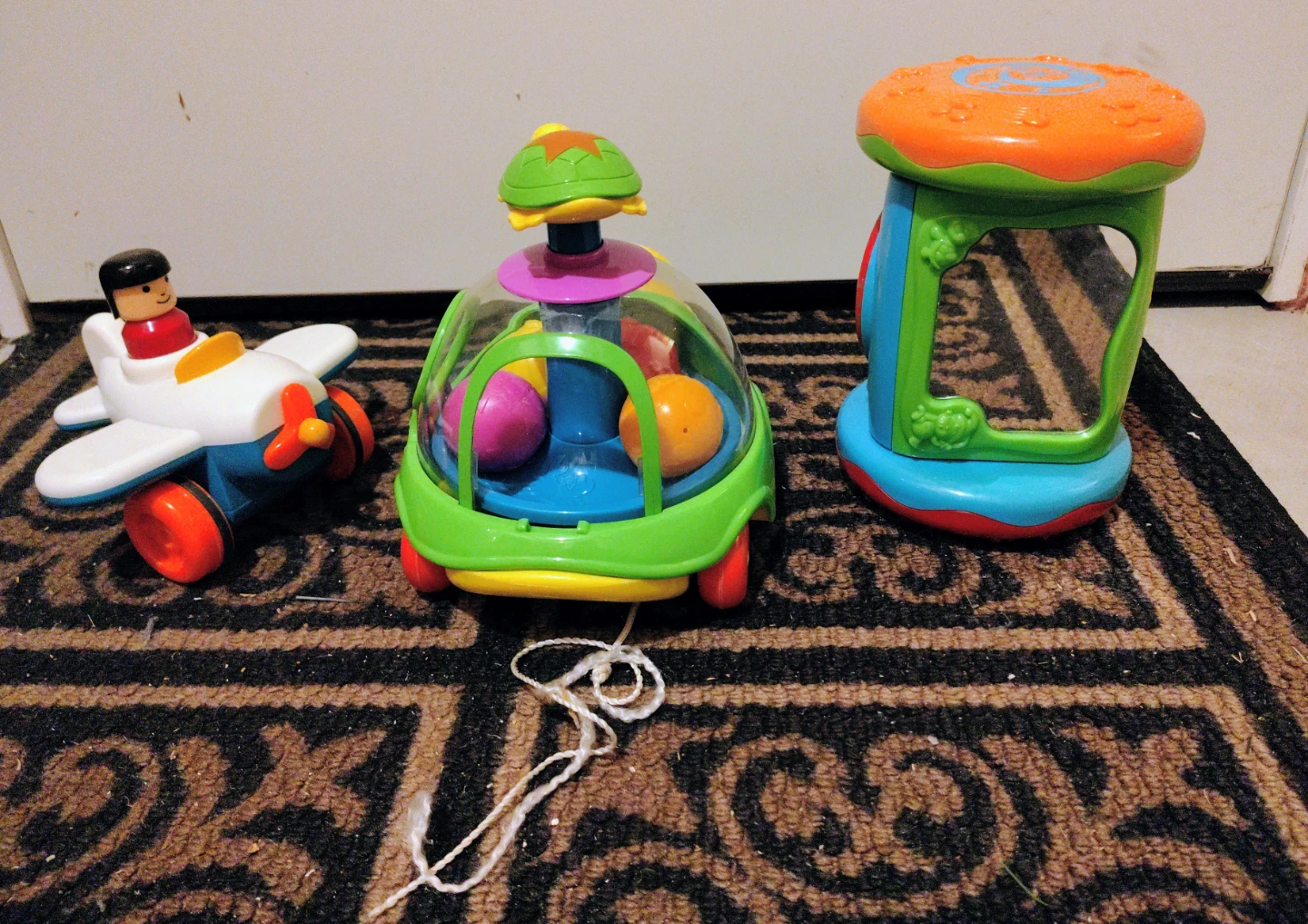 Baby Toy Bundle - Plane, Turtle, Drummer - photo 2