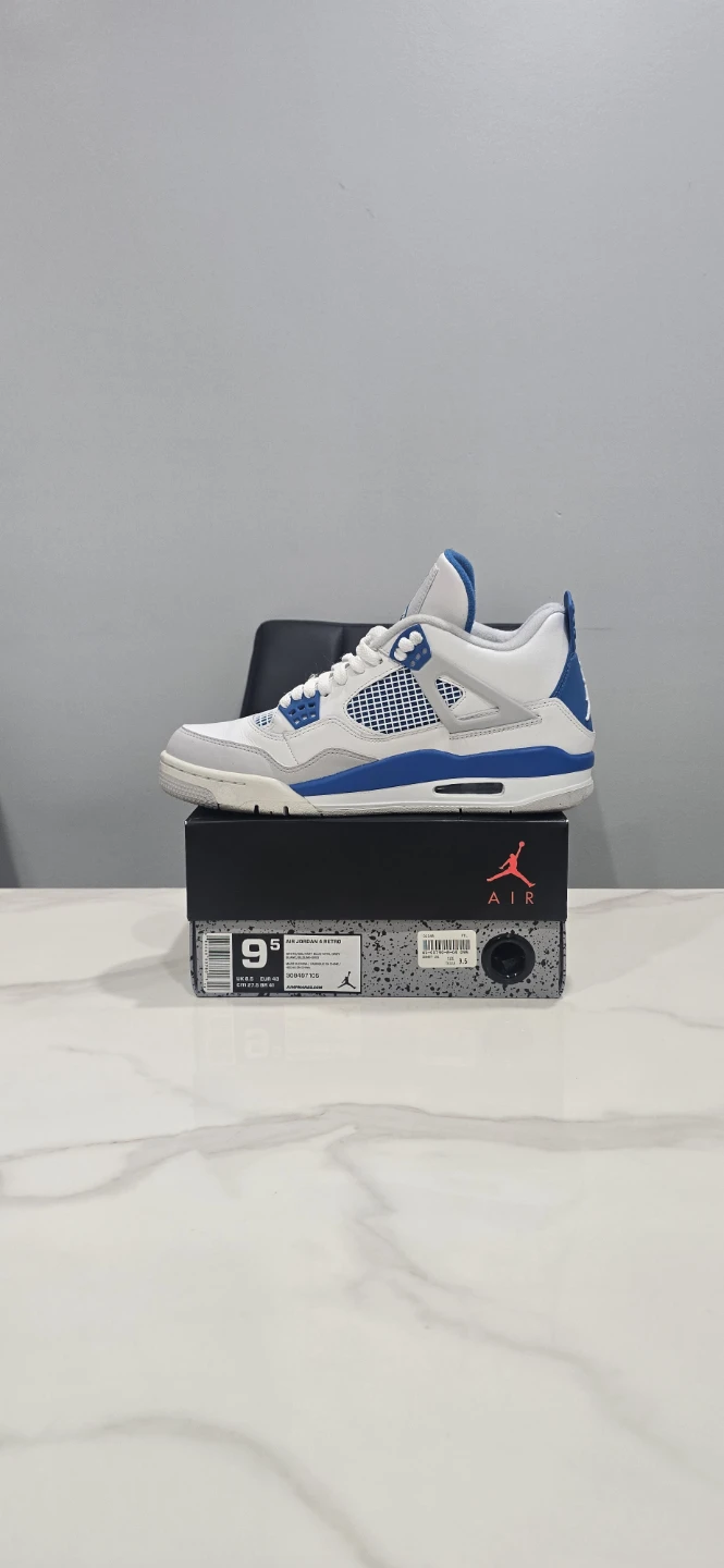 Air Jordan 4 Military blue size 9.5 - photo 3