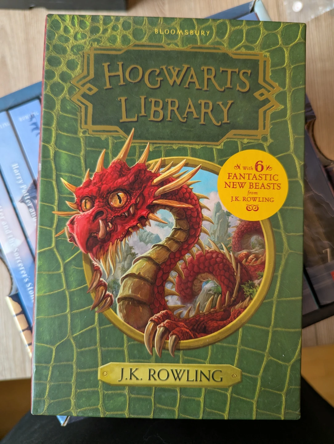 Hogwarts Library Hardcover Book Set by J.K. Rowling - photo 2