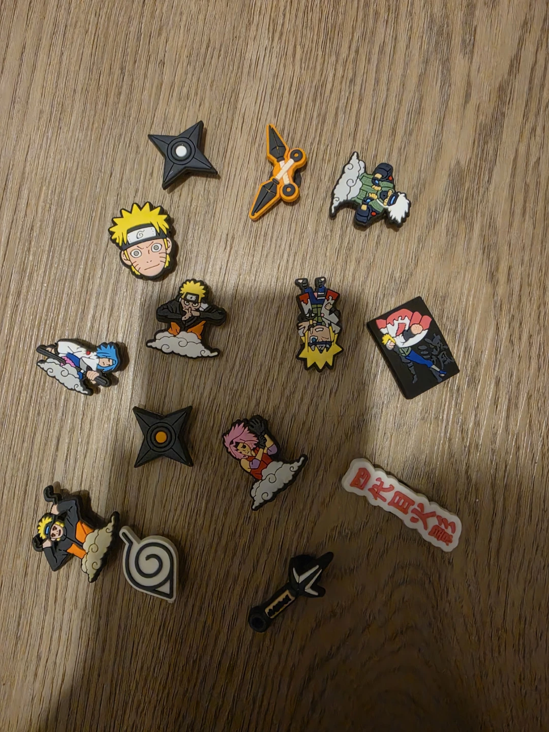 Naruto Themed Croca Charms (Set of 14) - photo 2