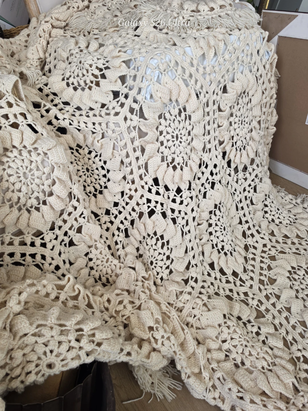 Handmade Crochet Blanket Throw - photo 3