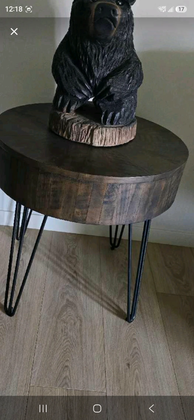 GORGEOUS HIGH QUALITY 24IN RECLAIMED WOOD TABLE