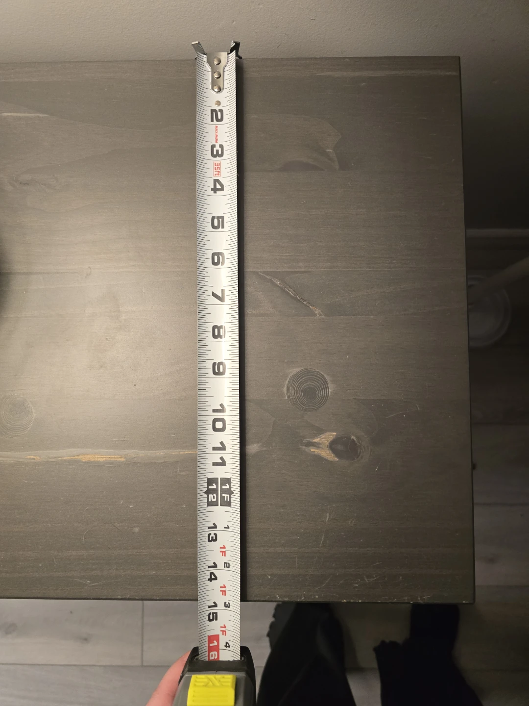 Grey 2-Drawer Nightstand - photo 4