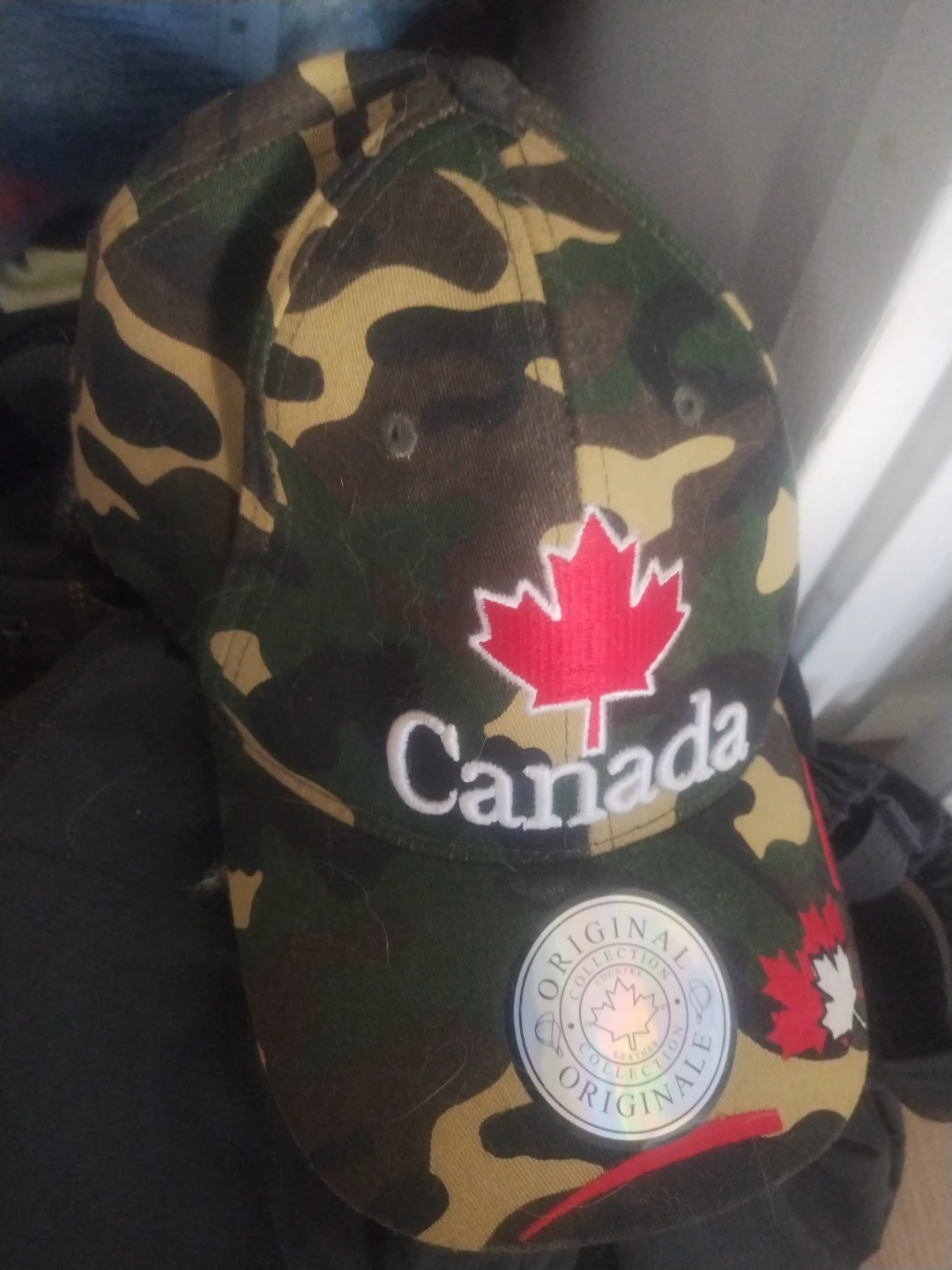 Canada Maple Leaf Camo Baseball Cap