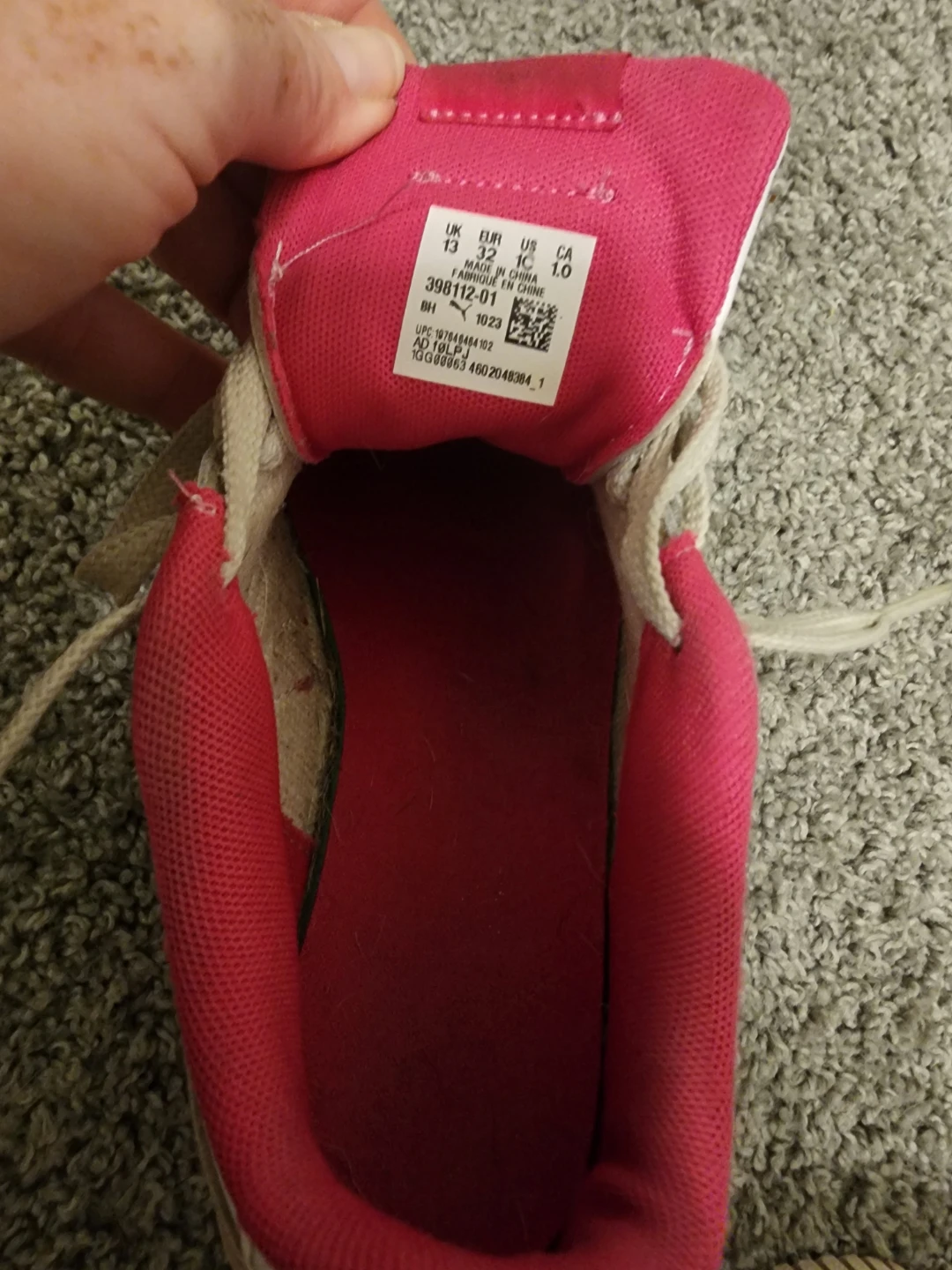 Puma shose Size 1C - photo 2