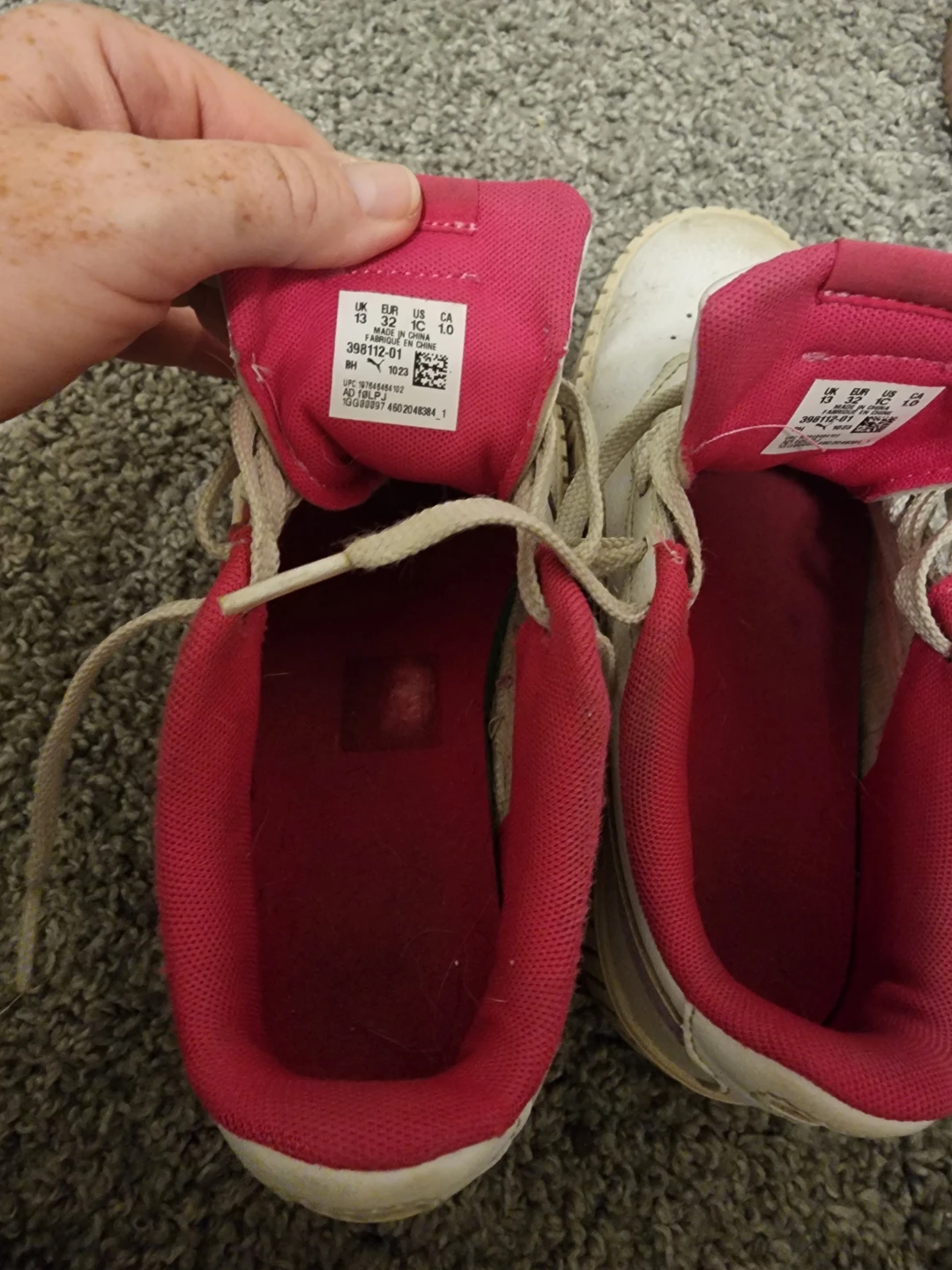 Puma shose Size 1C - photo 4