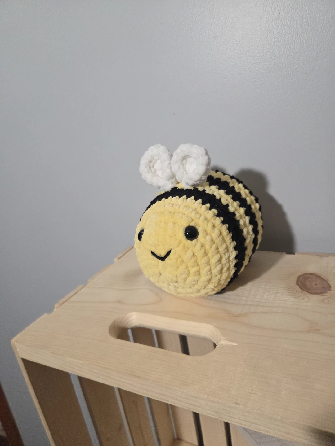 Crocheted Bee Plush Toy
