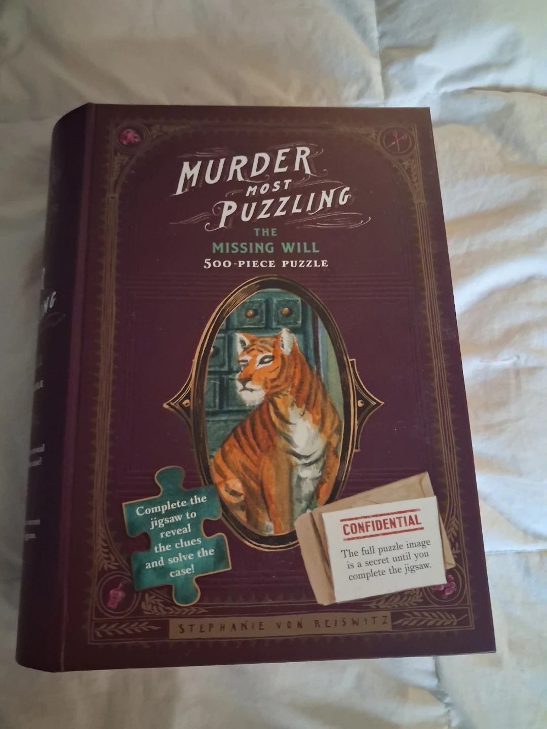 Murder Most Puzzling: The Missing Will 500-Piece Puzzle
