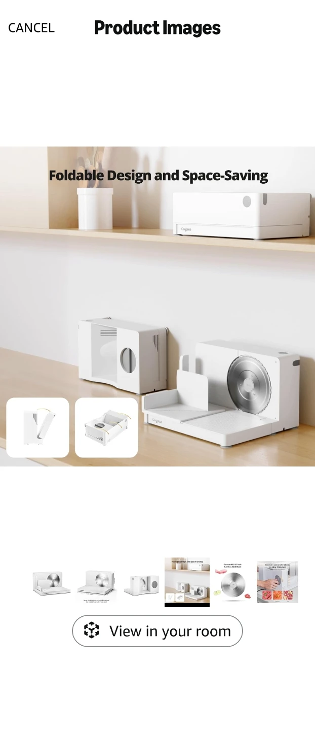 Cogace Electric Food Slicer - photo 3