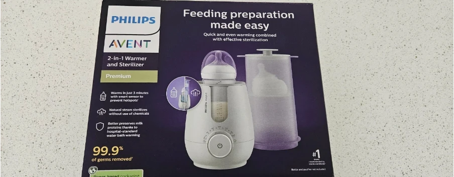 Philips Avent 2-in-1 Warmer and Sterilizer - Premium