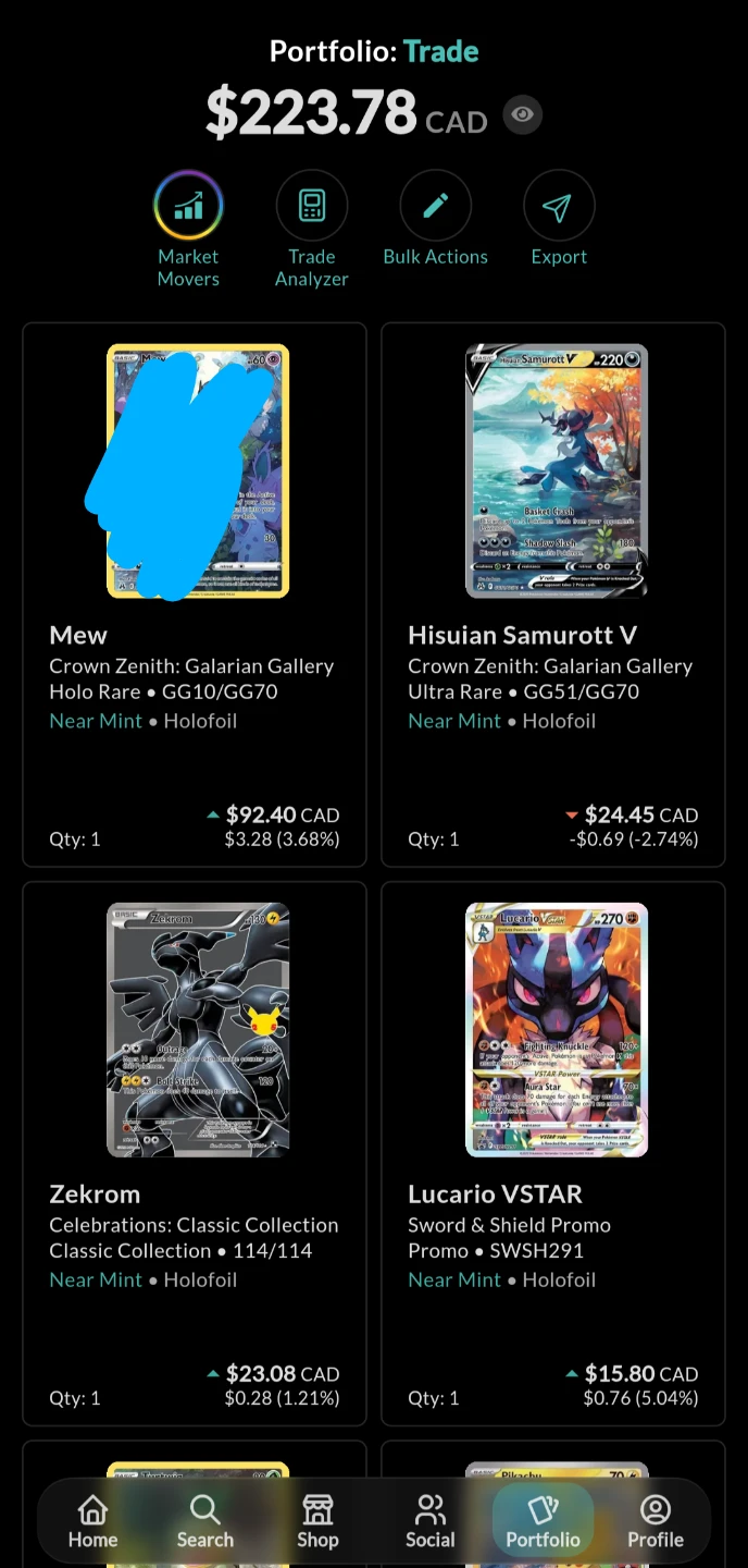 Pokémon cards