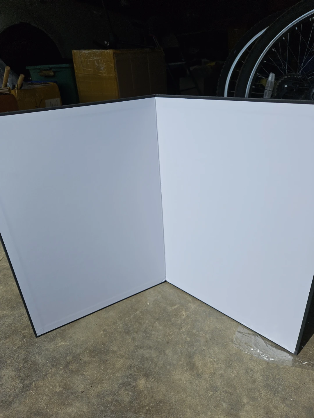 Large Black & Silver Photo Album / Scrapbook Binder - photo 2