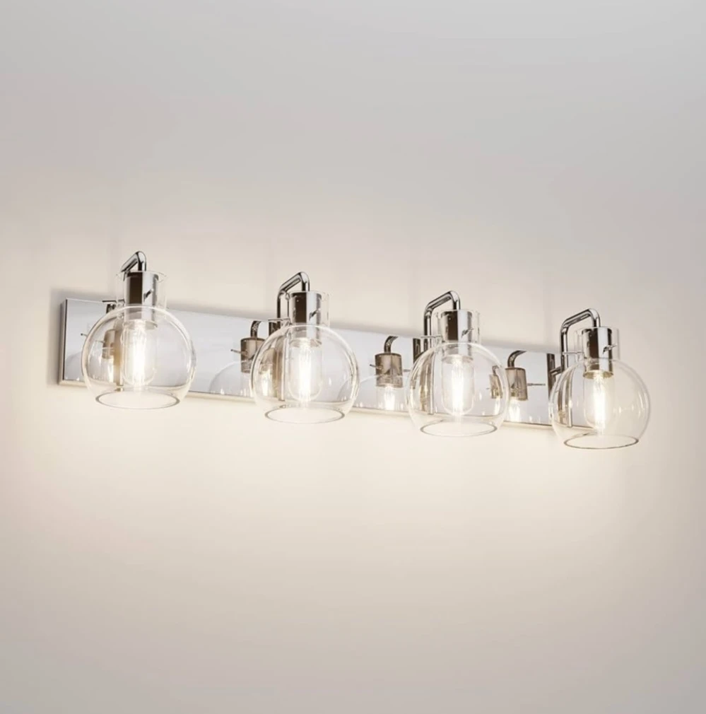 4-Light Vanity Bar Light Fixture