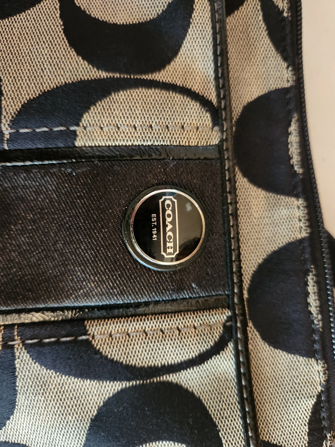 Coach Monogram Shoulder Bag and Wallet Set - photo 2