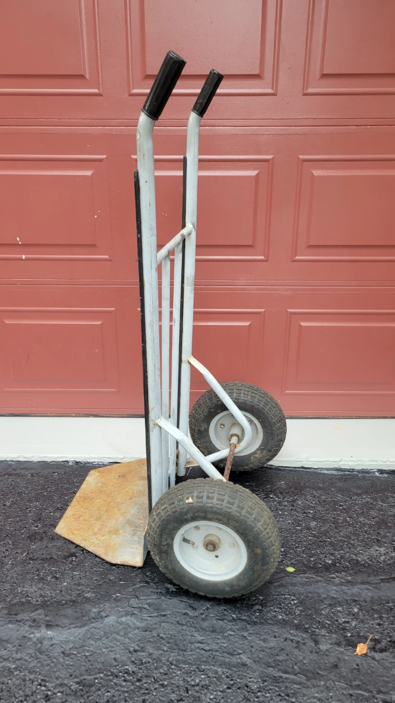Hand Truck Dolly 9561 HEAVY-DUTY big wheels
