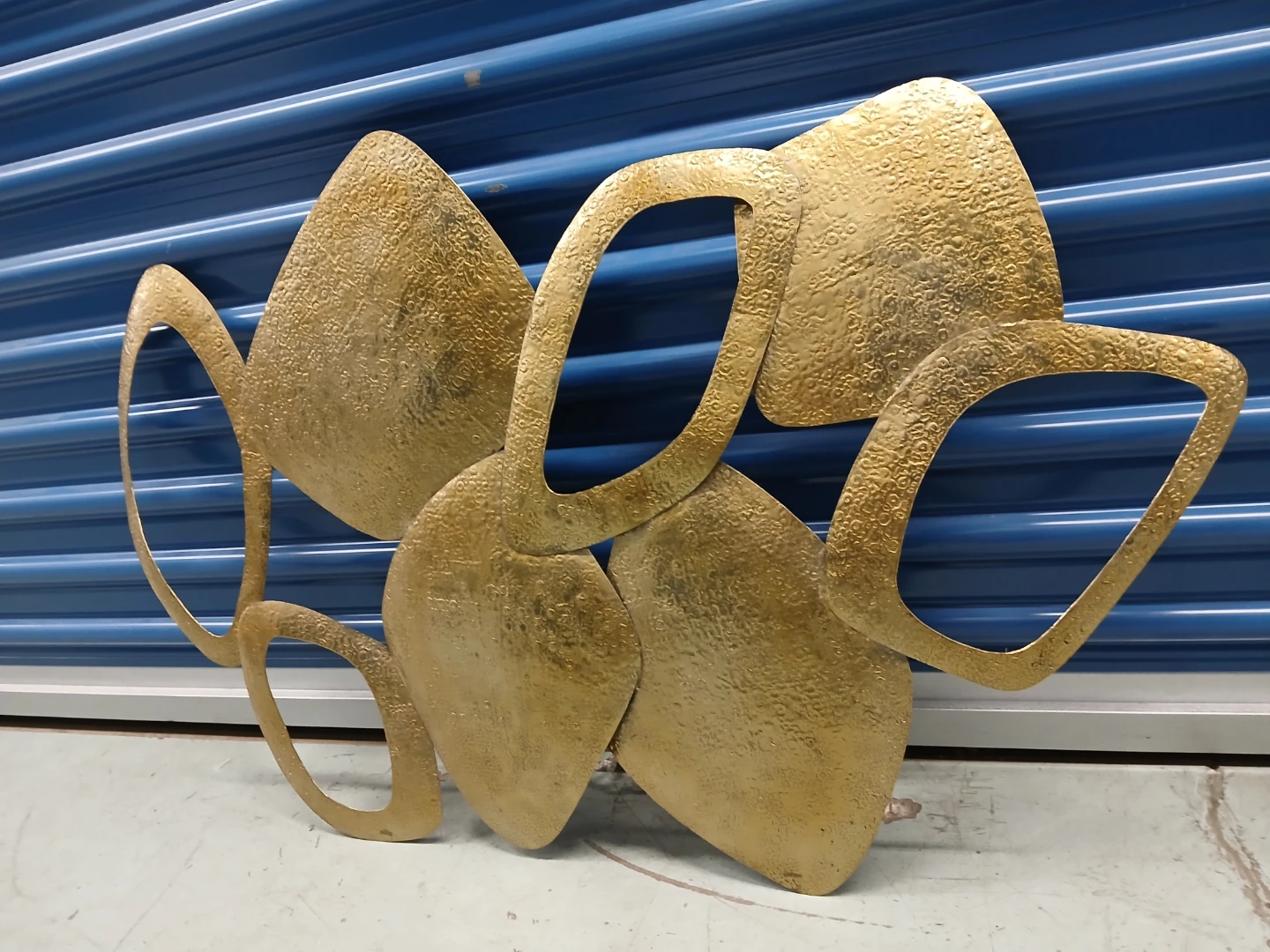 Modern Brass Wall Sculpture decor - photo 5
