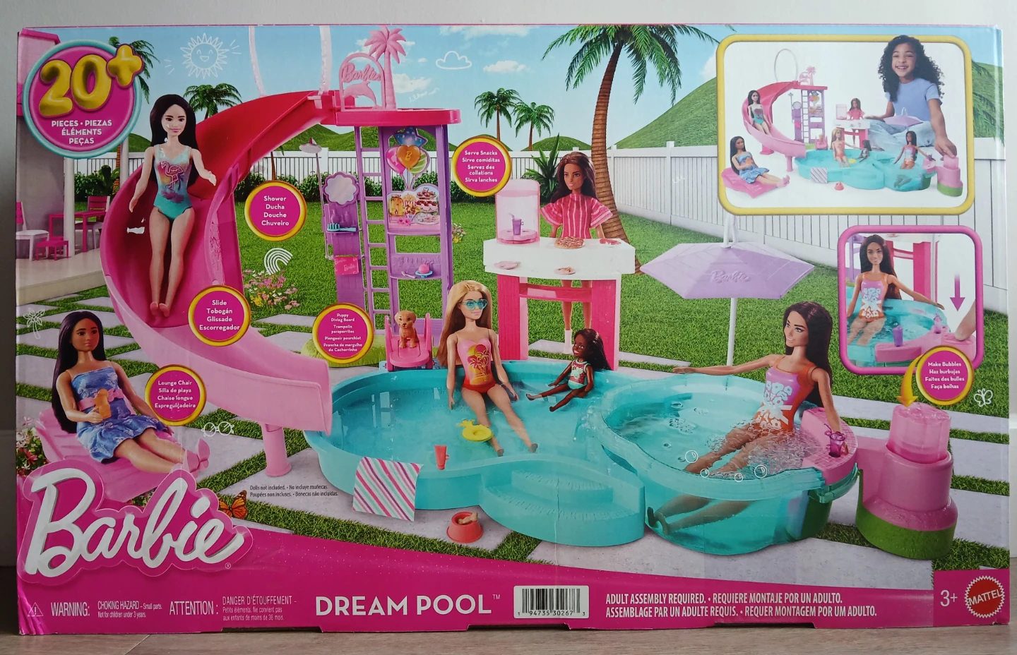 BRAND NEW Barbie Dream Pool Playset