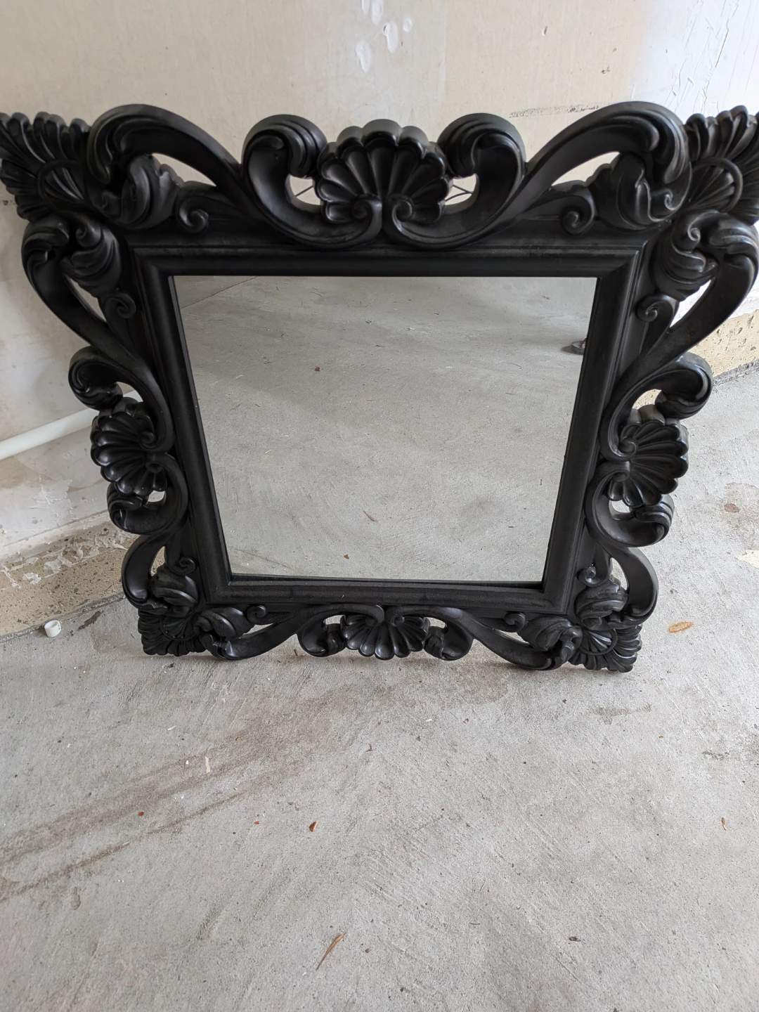 Black Ornate Mirror