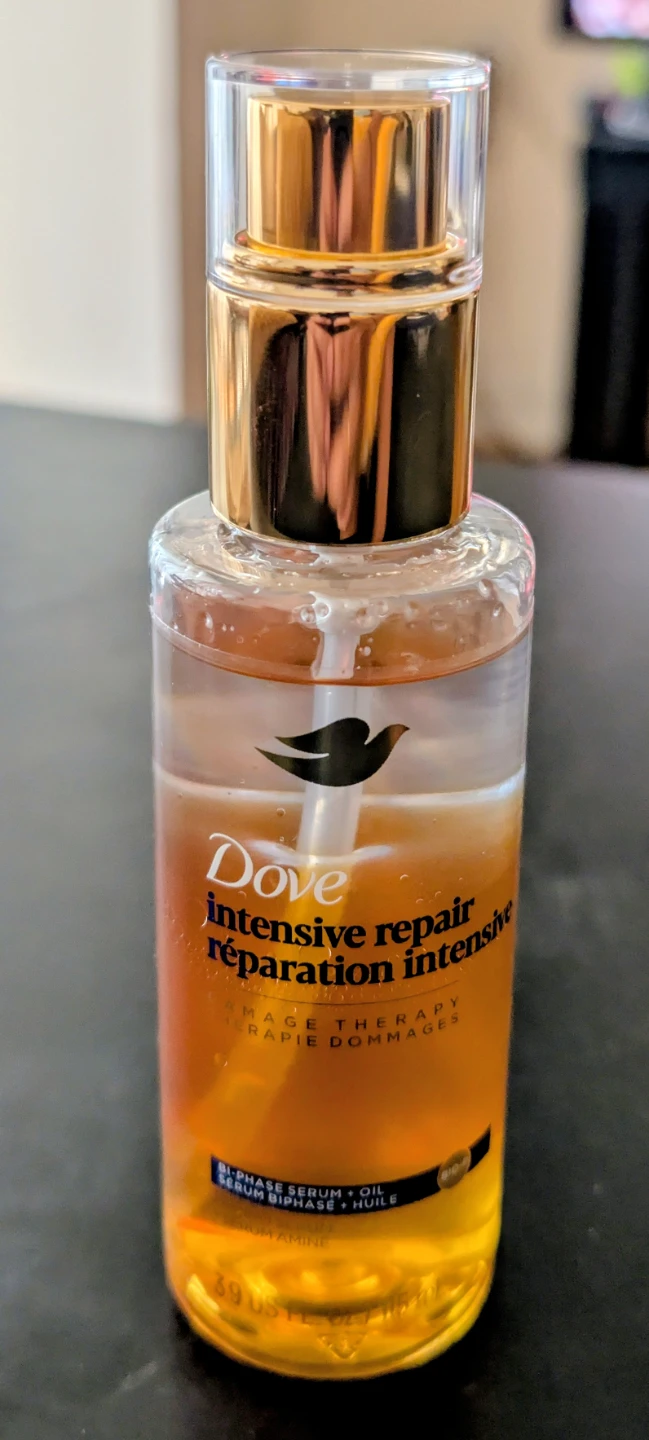Dove Intensive Repair Bi-Phase Serum + Oil Hair Spray 115mL - photo 2
