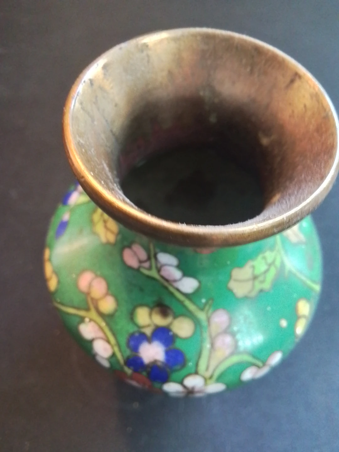 Cloisonné Vase with Floral Design – Republic Period 1912–1949 - photo 3