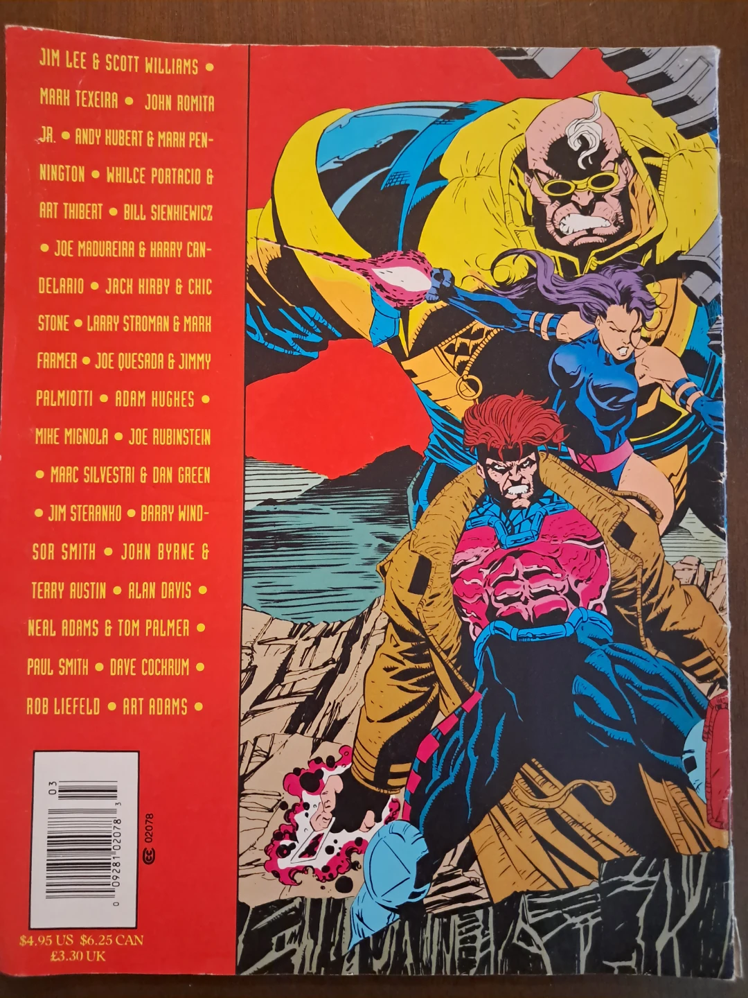 Marvel Comics X-Men Poster Magazine - photo 2