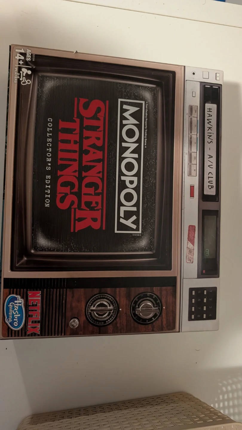 Stranger Things Monopoly Collector's Edition Board Game