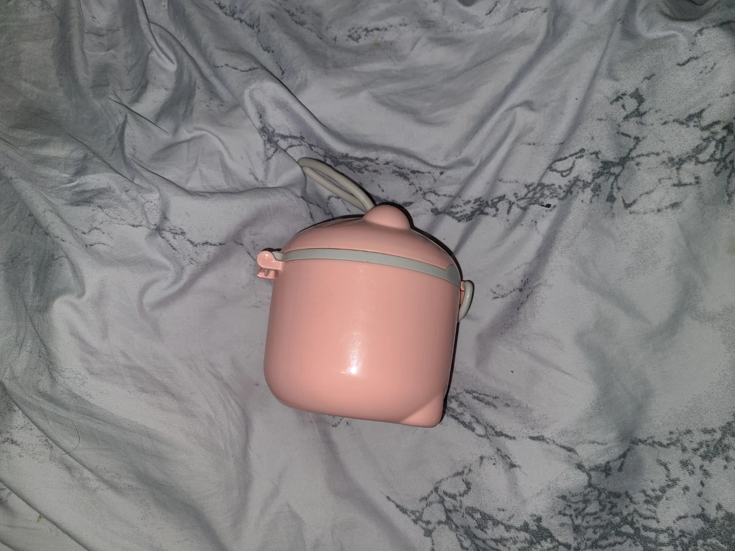 Pink Portable Food Container