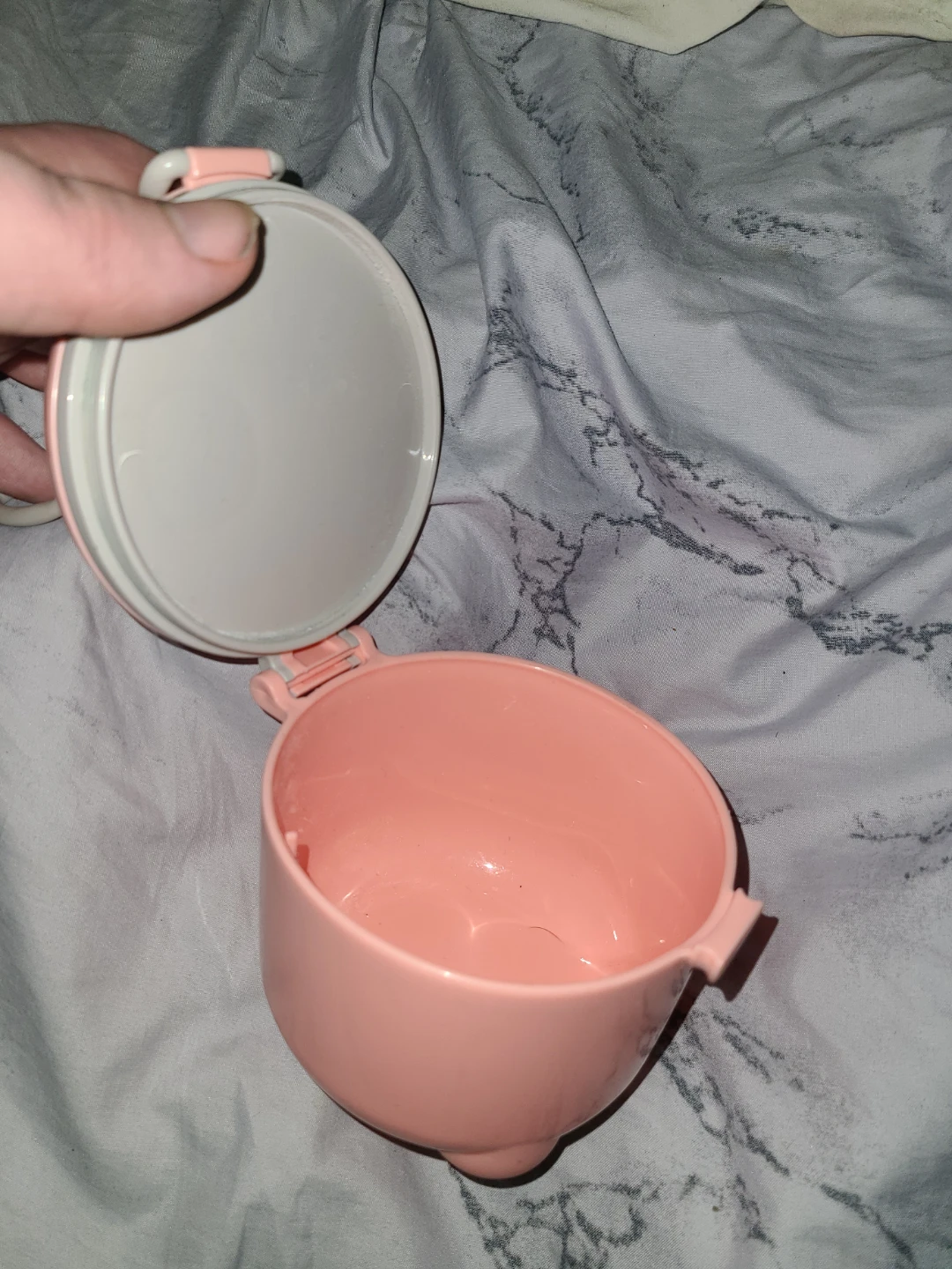 Pink Portable Food Container - photo 3