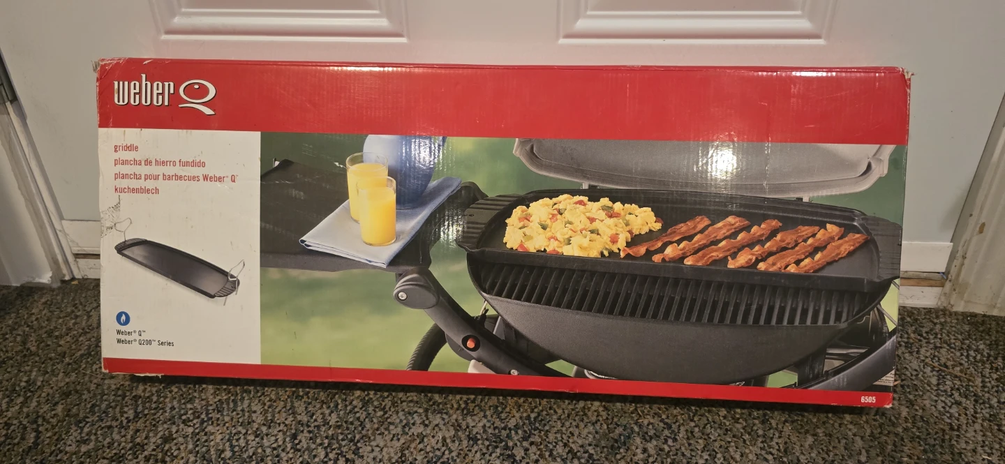 NEW Weber Q Griddle Q200 Series