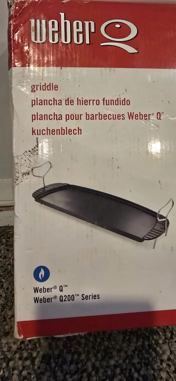 NEW Weber Q Griddle Q200 Series - photo 2