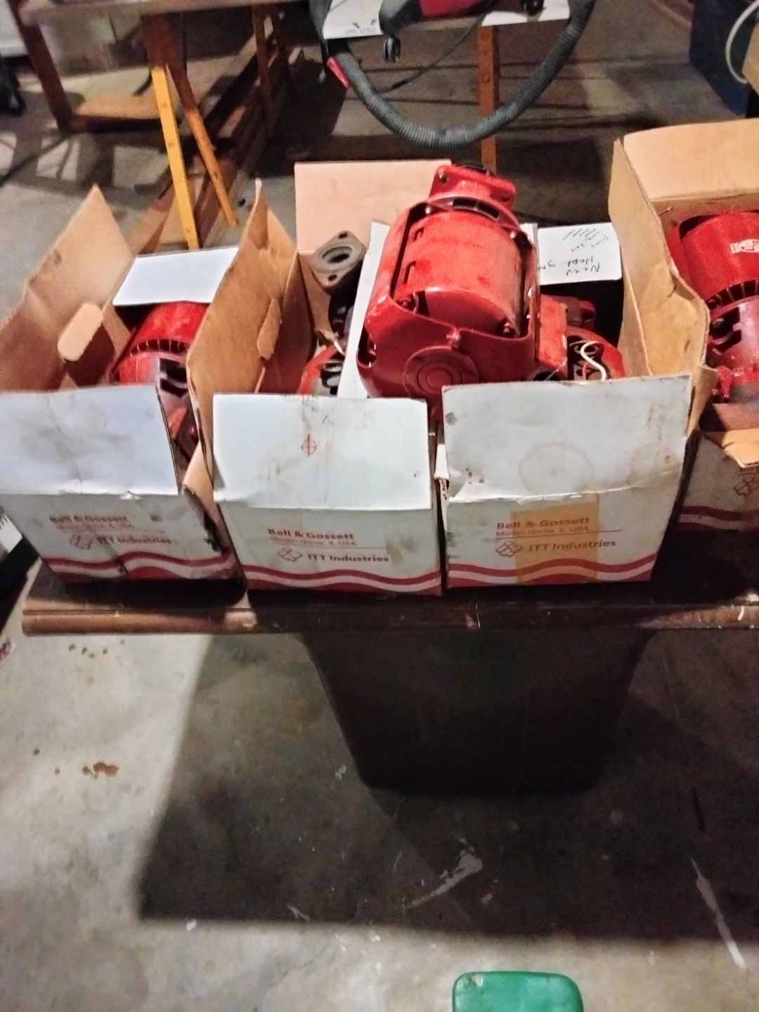 5- used Bell & Gossett Booster Pump 100 series circulating pumps - photo 4