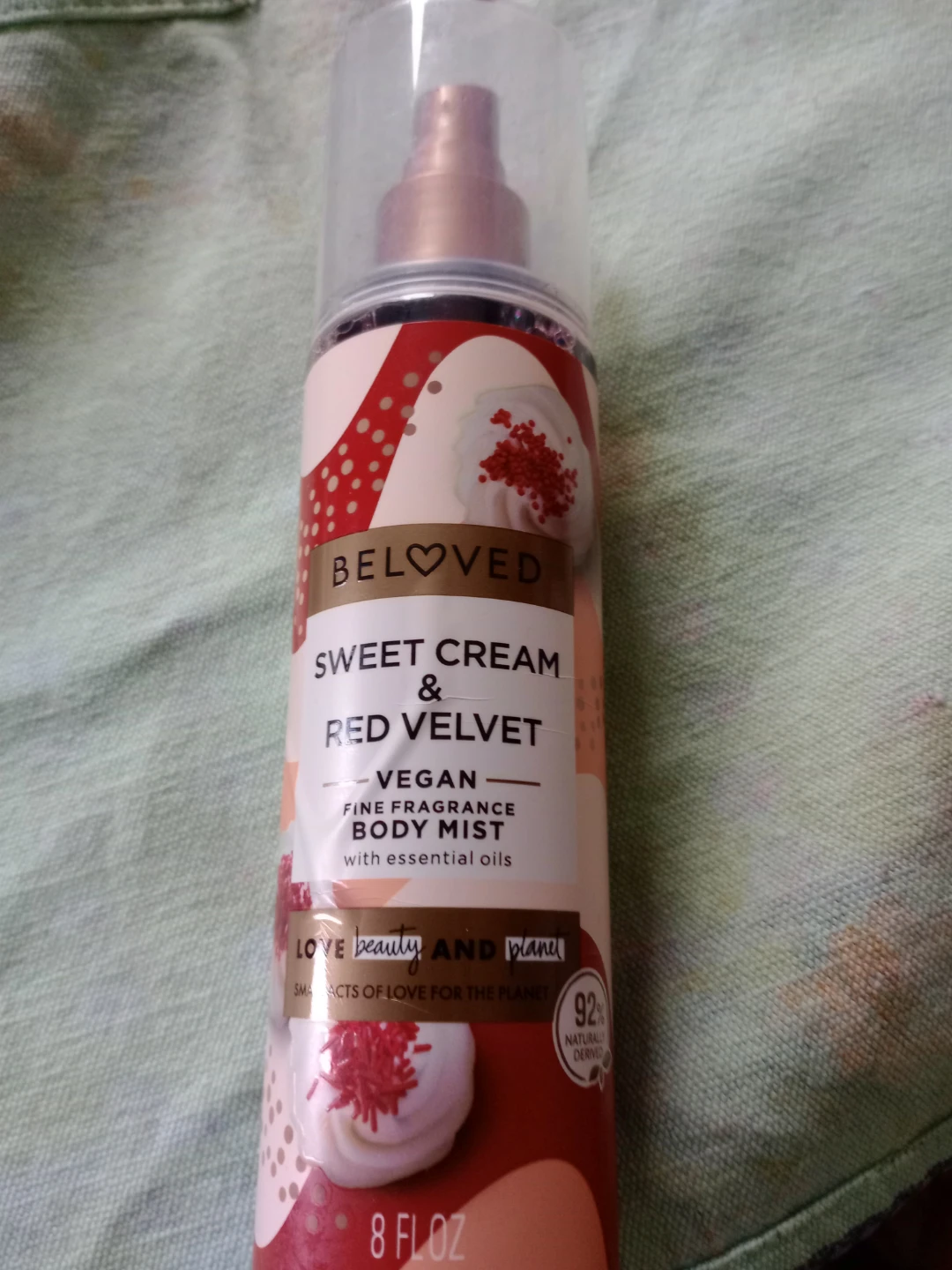 Sweet Cream & Red Velvet Body Mist 8 oz