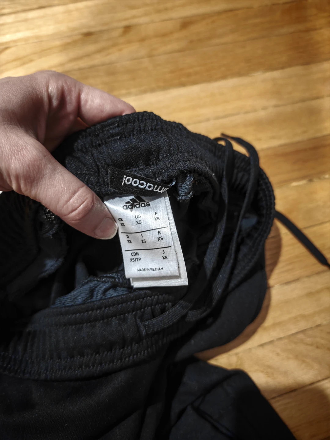 Adidas Climalite Track Pants - Black, Size XS - photo 3