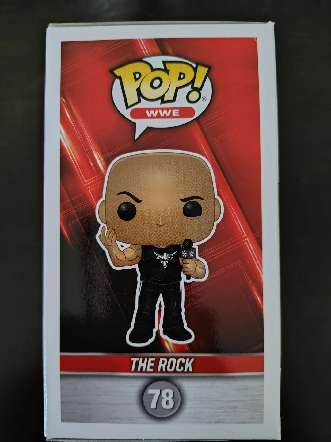 Funko Pop! WWE The Rock #78 – Excellent Condition - photo 3